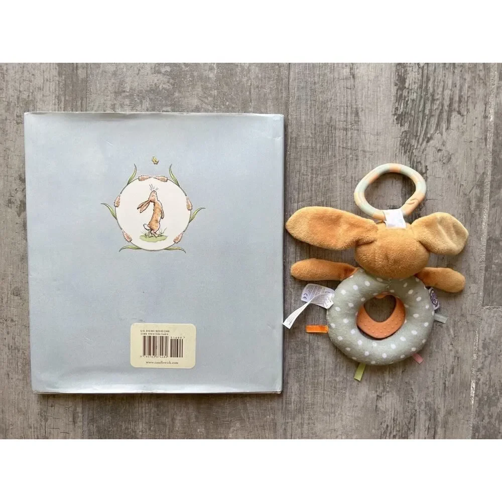 Guess How Much I Love You Activity Toy Teether & Book Set 25th Anniversary RARE